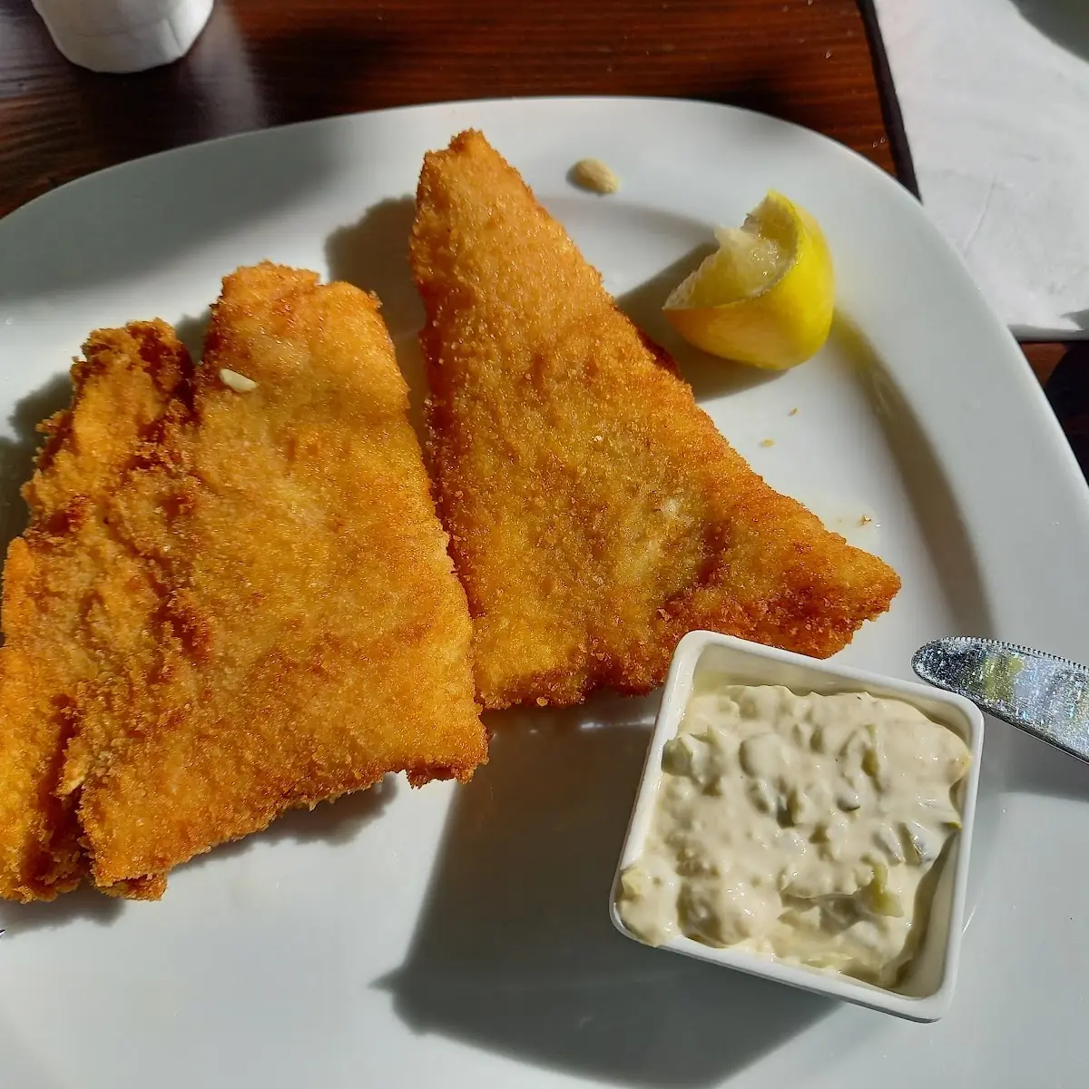 Gebackener Zander