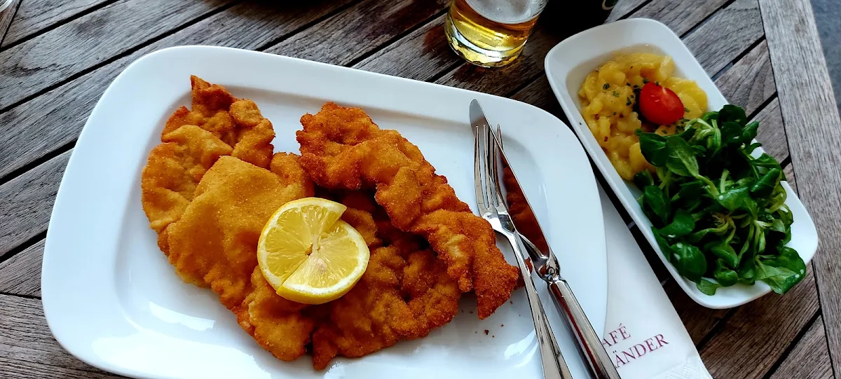 Wiener Schnitzel And Potato Salad