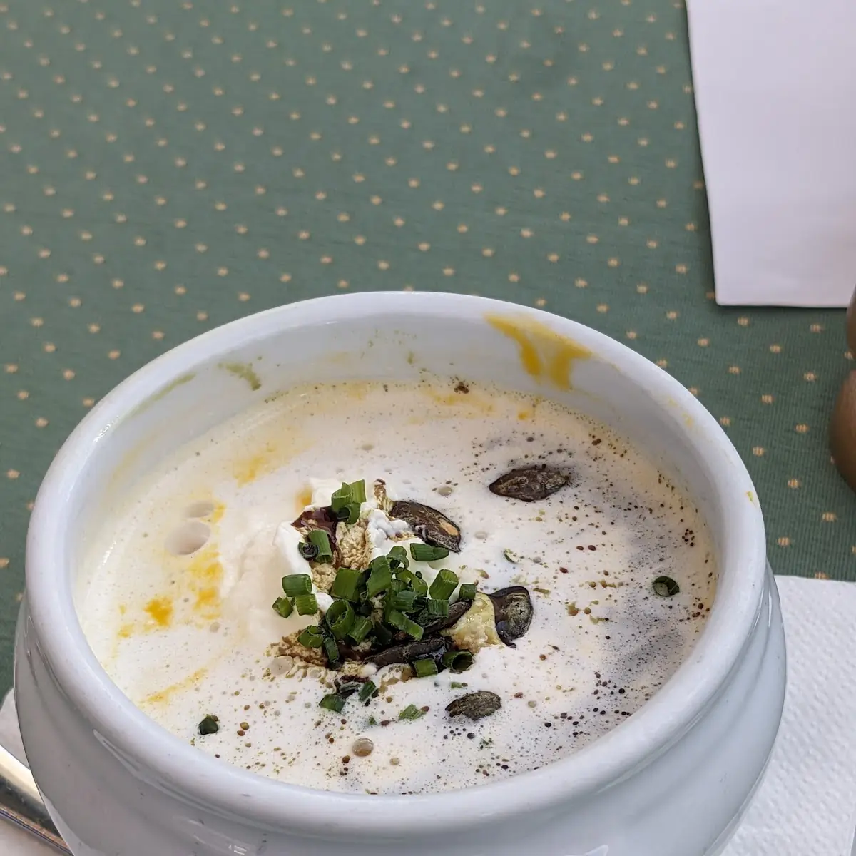 Knoblauchcremesuppe