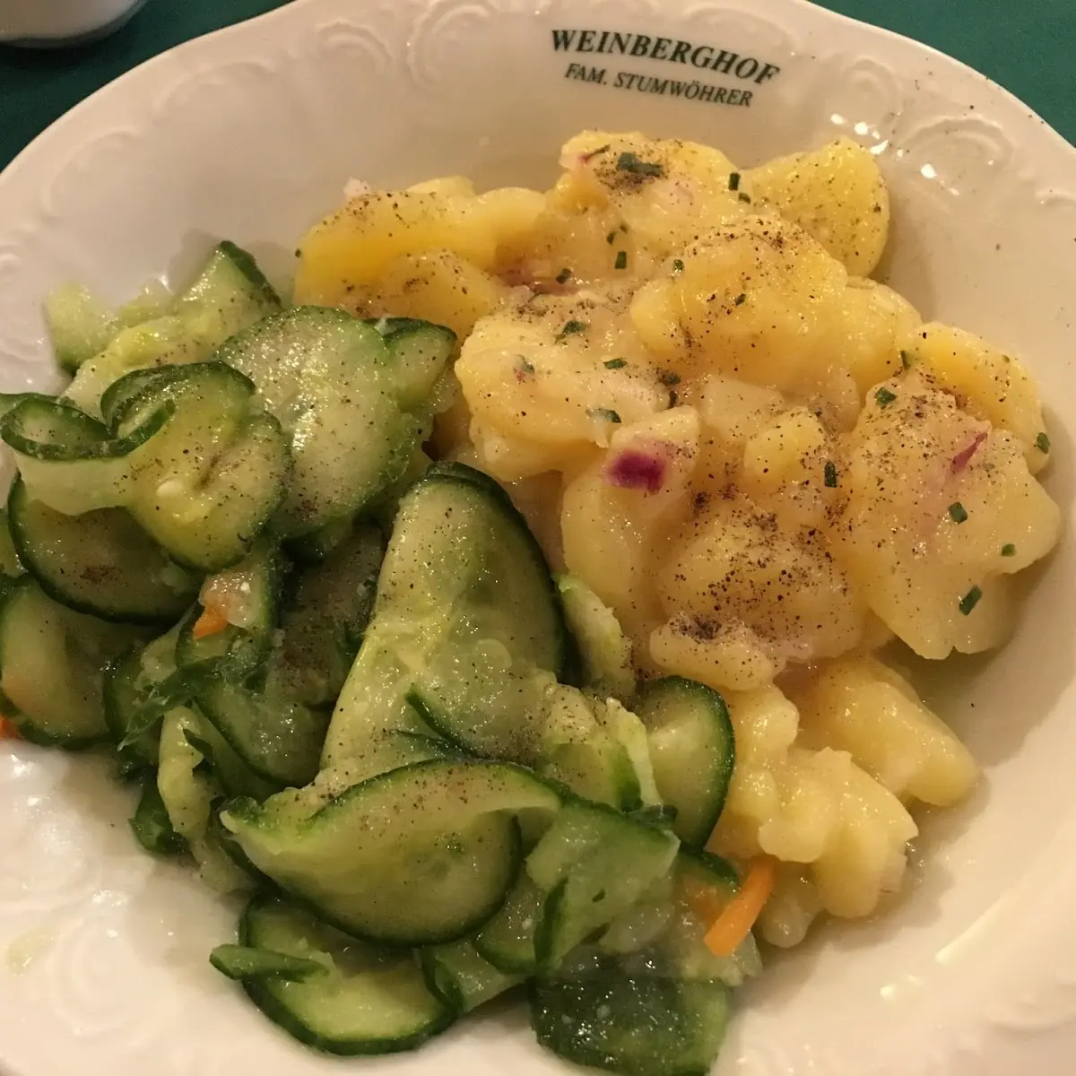Gurken- Kartoffelsalat