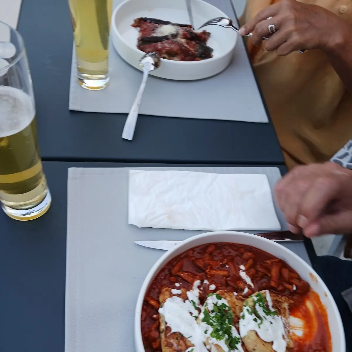 Eierschwammerlgulasch