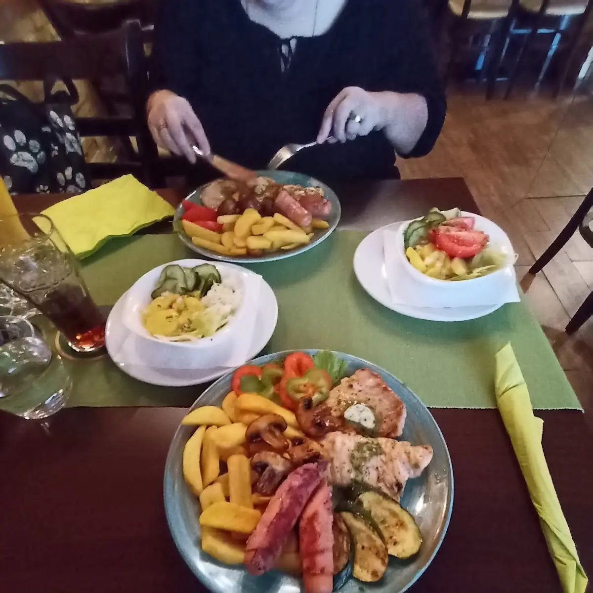 Grillteller Plus Extra Gem Salat