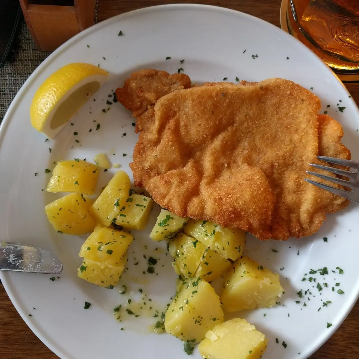 Schnitzel And Fries