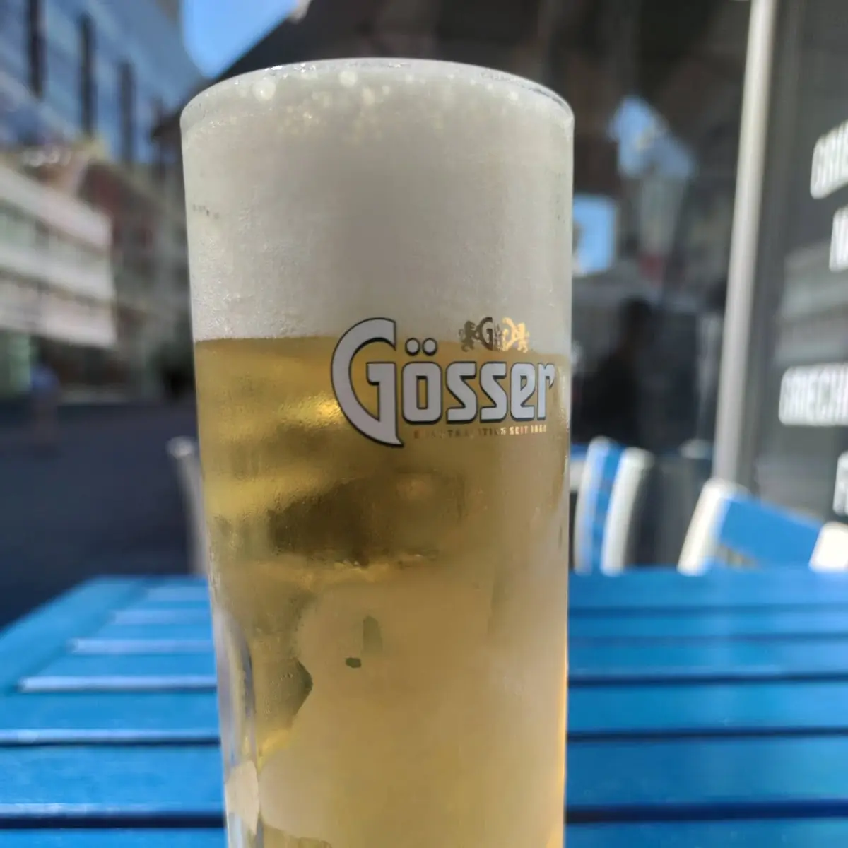 Bier In Geeisten Glas