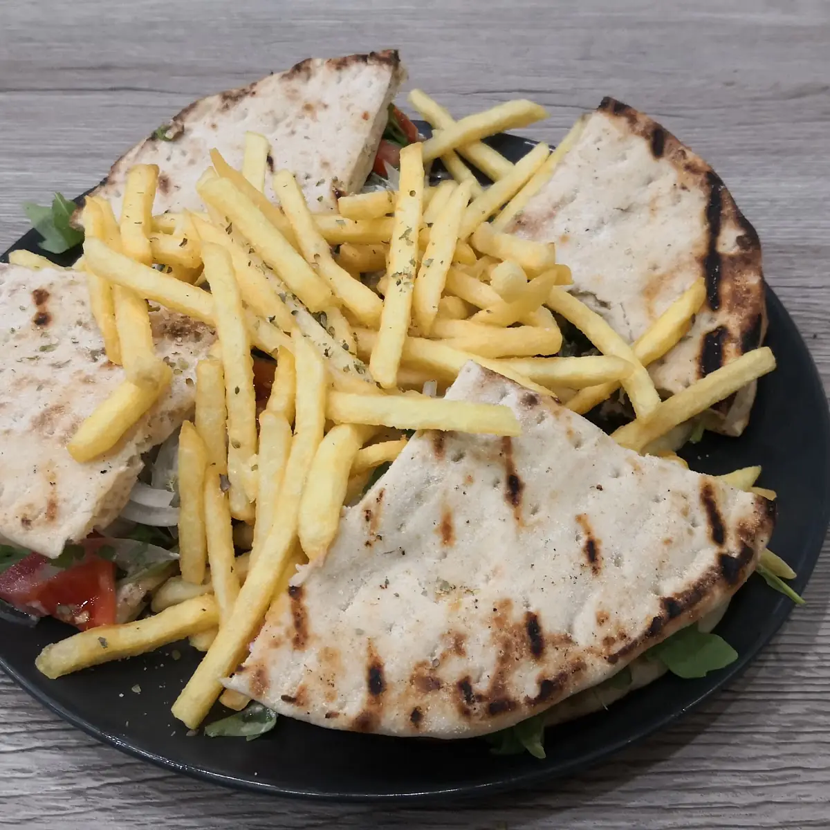 Pita Bifteki
