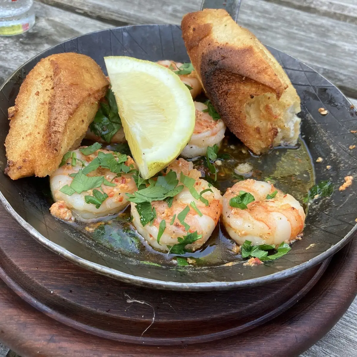 Gamba’s Mit Knoblauch