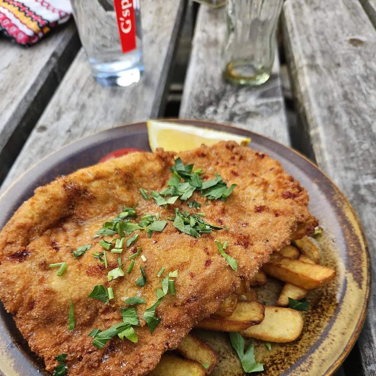 Schnitzel Wiener Med Fritter