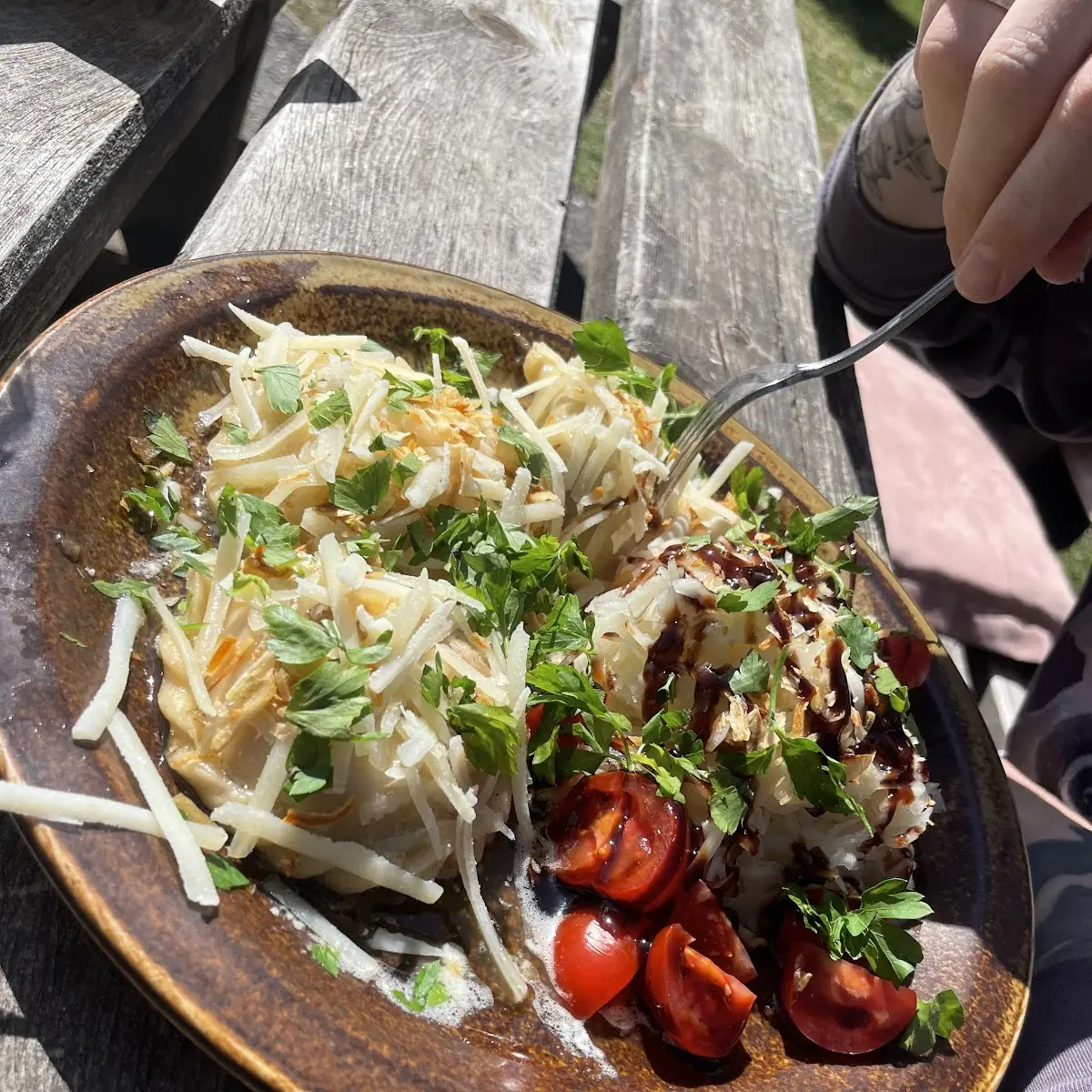 Spinat Nodél- Krautsalat