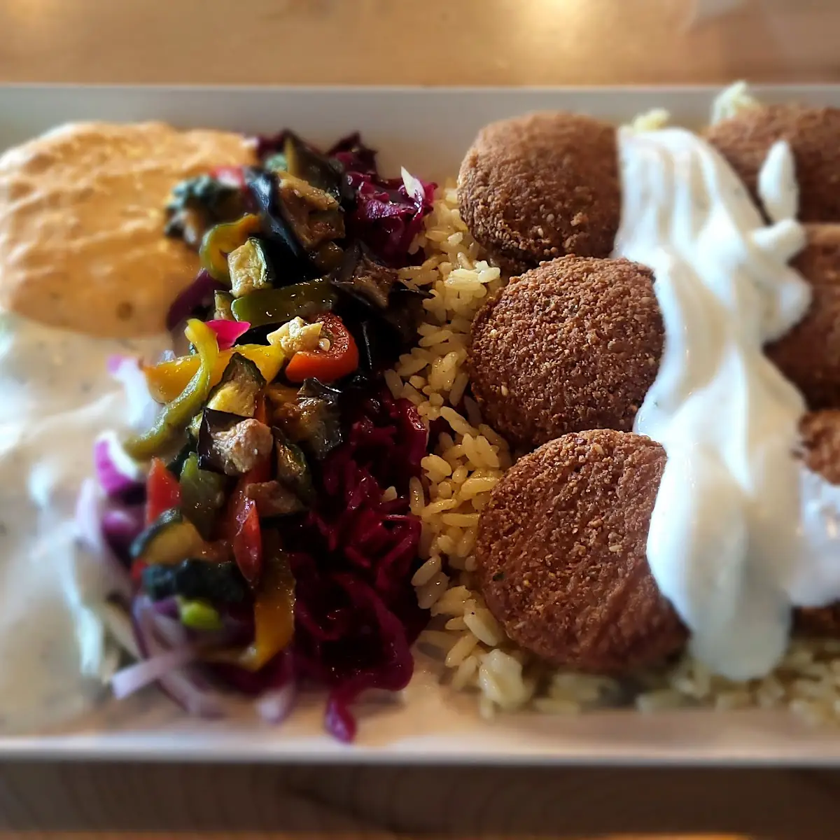 Falafel Teller