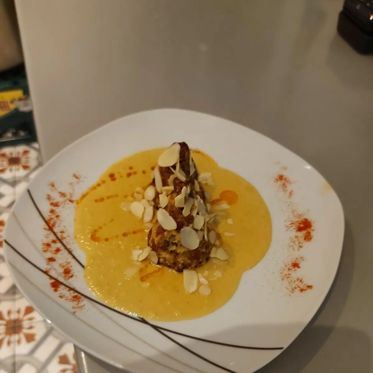 Mango-Nusscreme