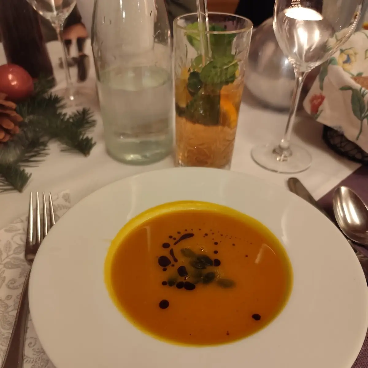 Kürbiscremesuppe