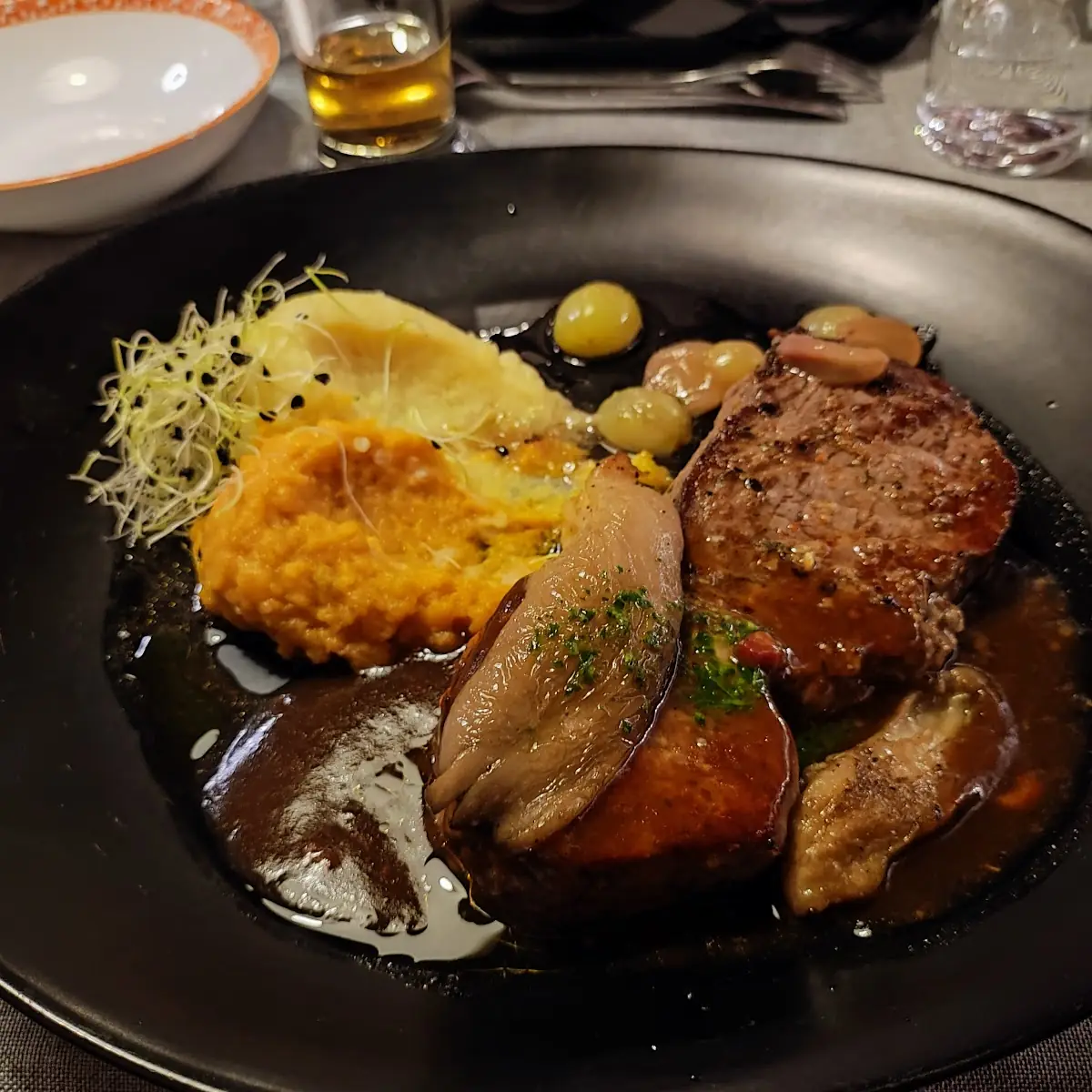 Steak Mit Süßkartoffeln