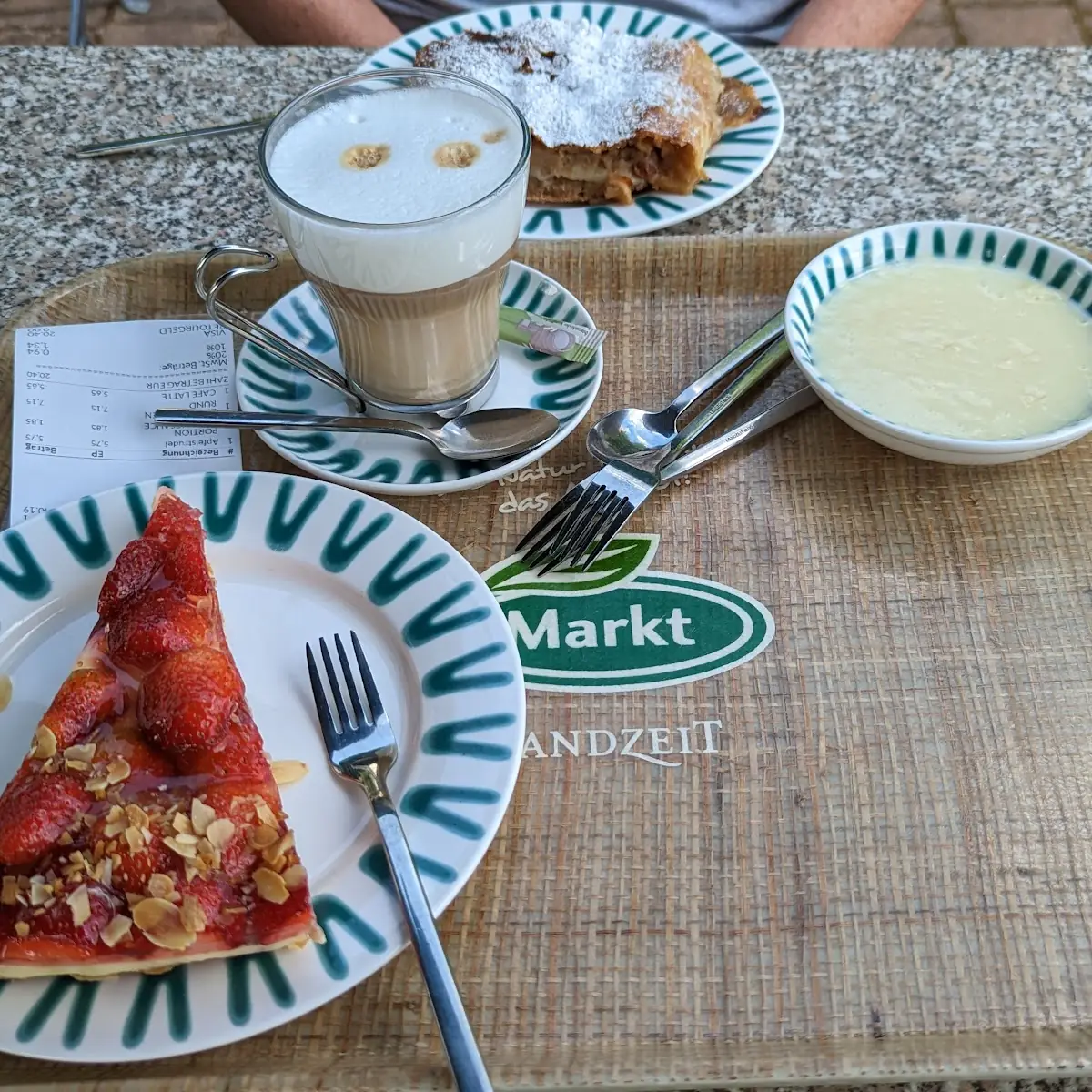Erdbeerkuchen