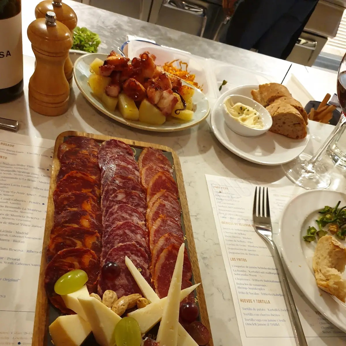 Degustación de Ibéricos