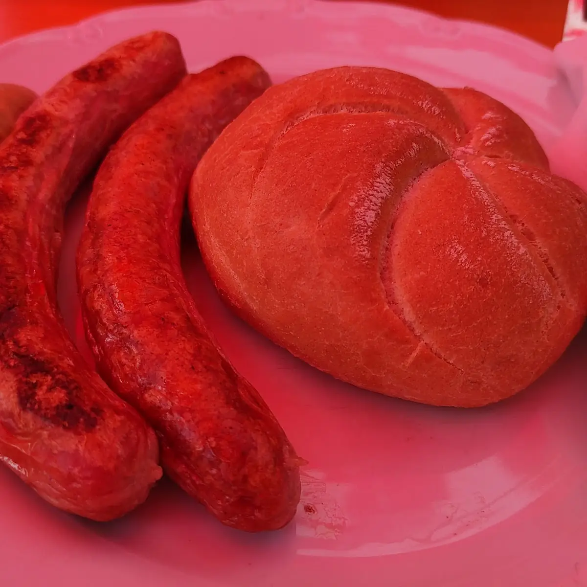 Bratwürst Mit Gabäck