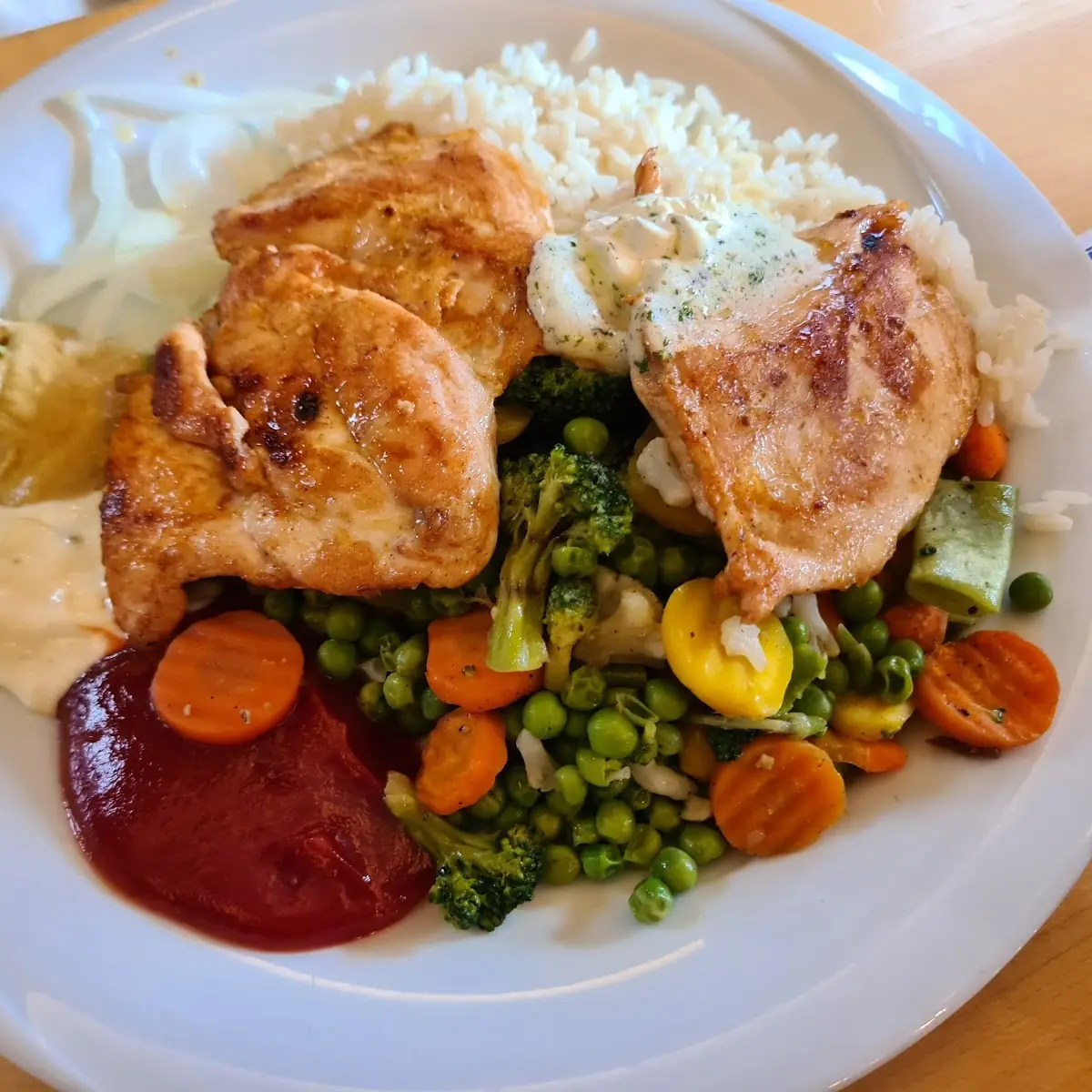 Gegrilltes Hühnerfilet