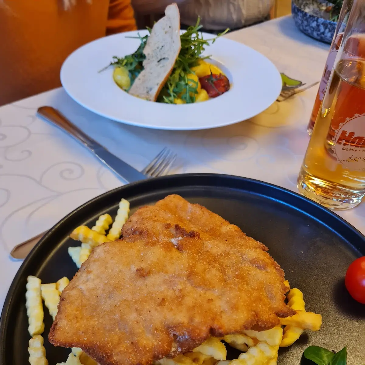 Wienerschnitzel Mit Pommes