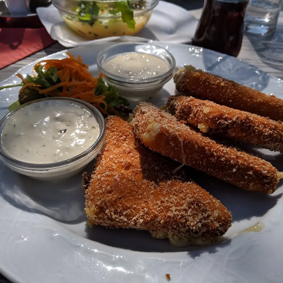 Gebackener Käseteller