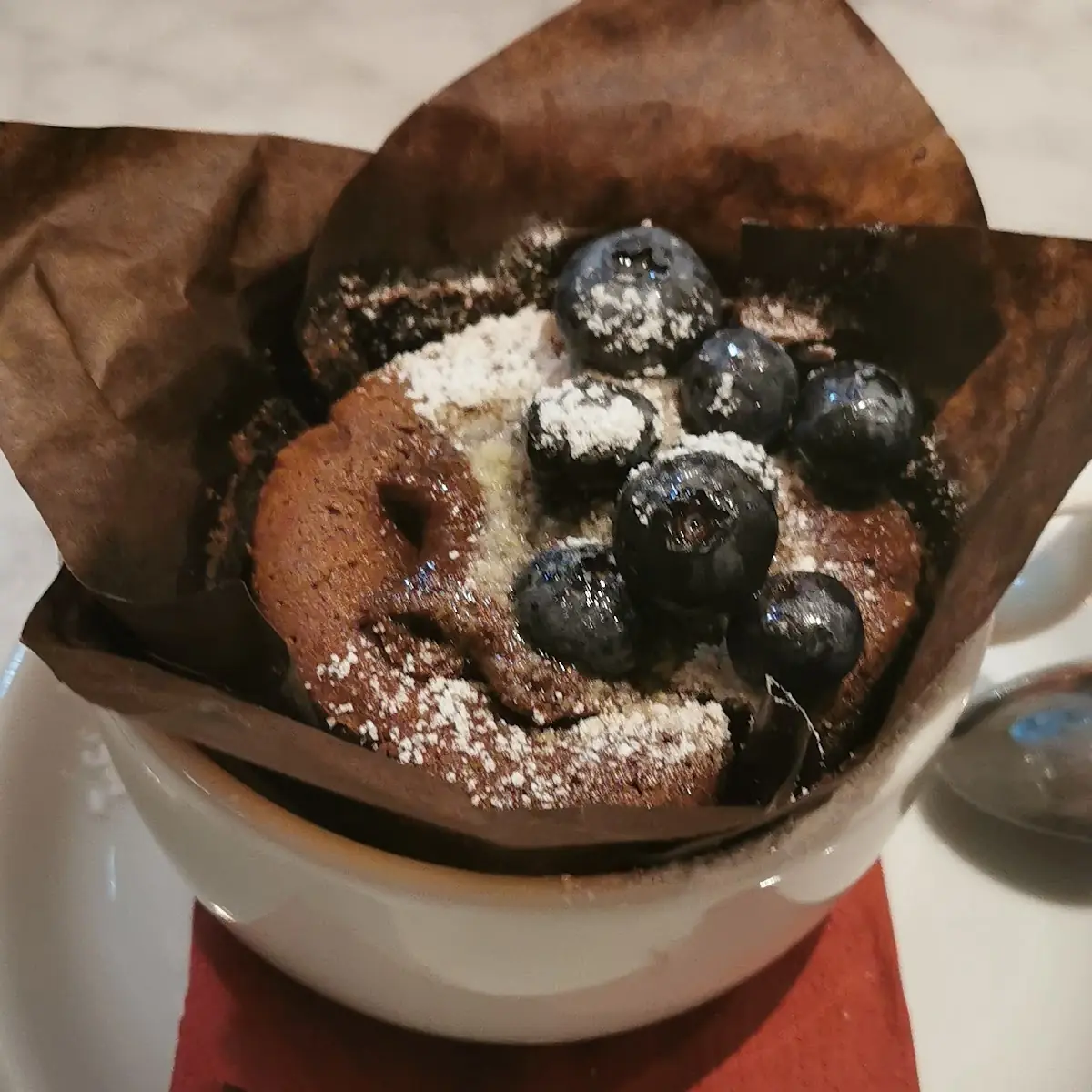Hausgemachter Schokokuchen