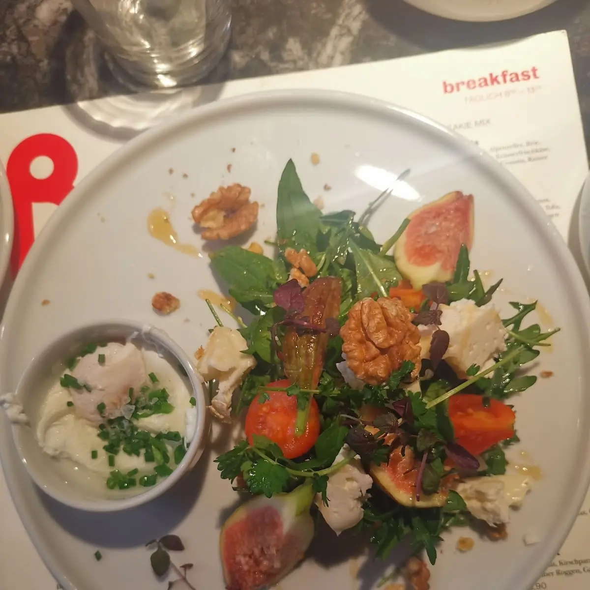 Pink Goat Salad