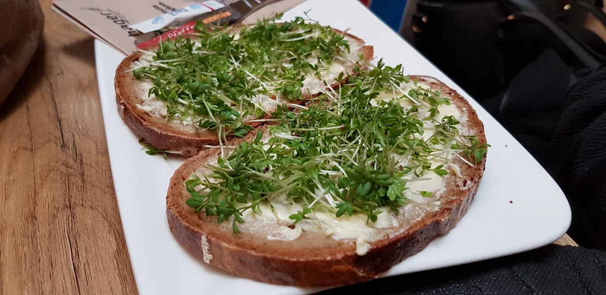 Brot Mit Kresse