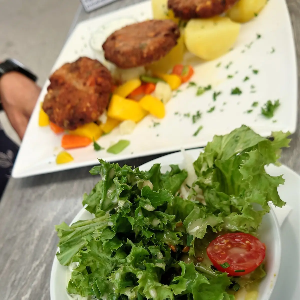 Gemüseschnitzel