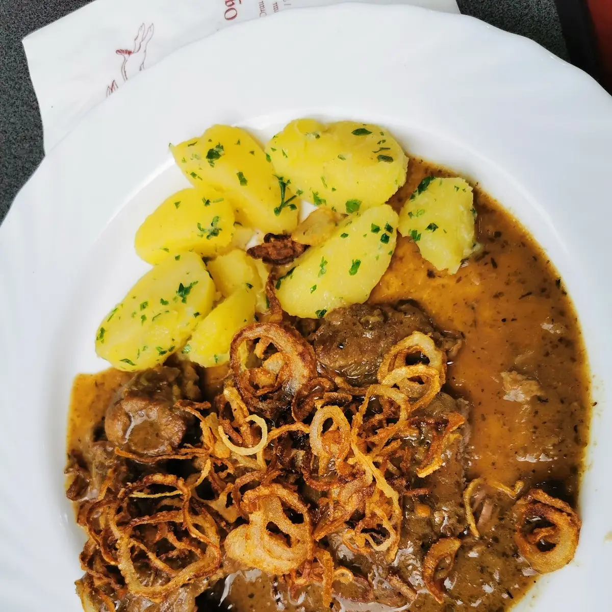 Zwiebelrostbraten