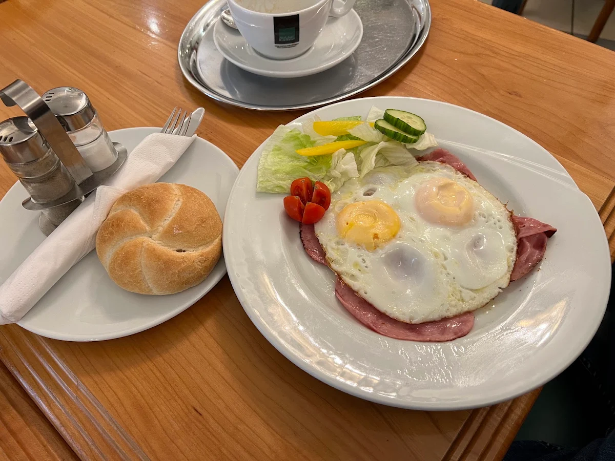 Ham and Eggs Breakfast