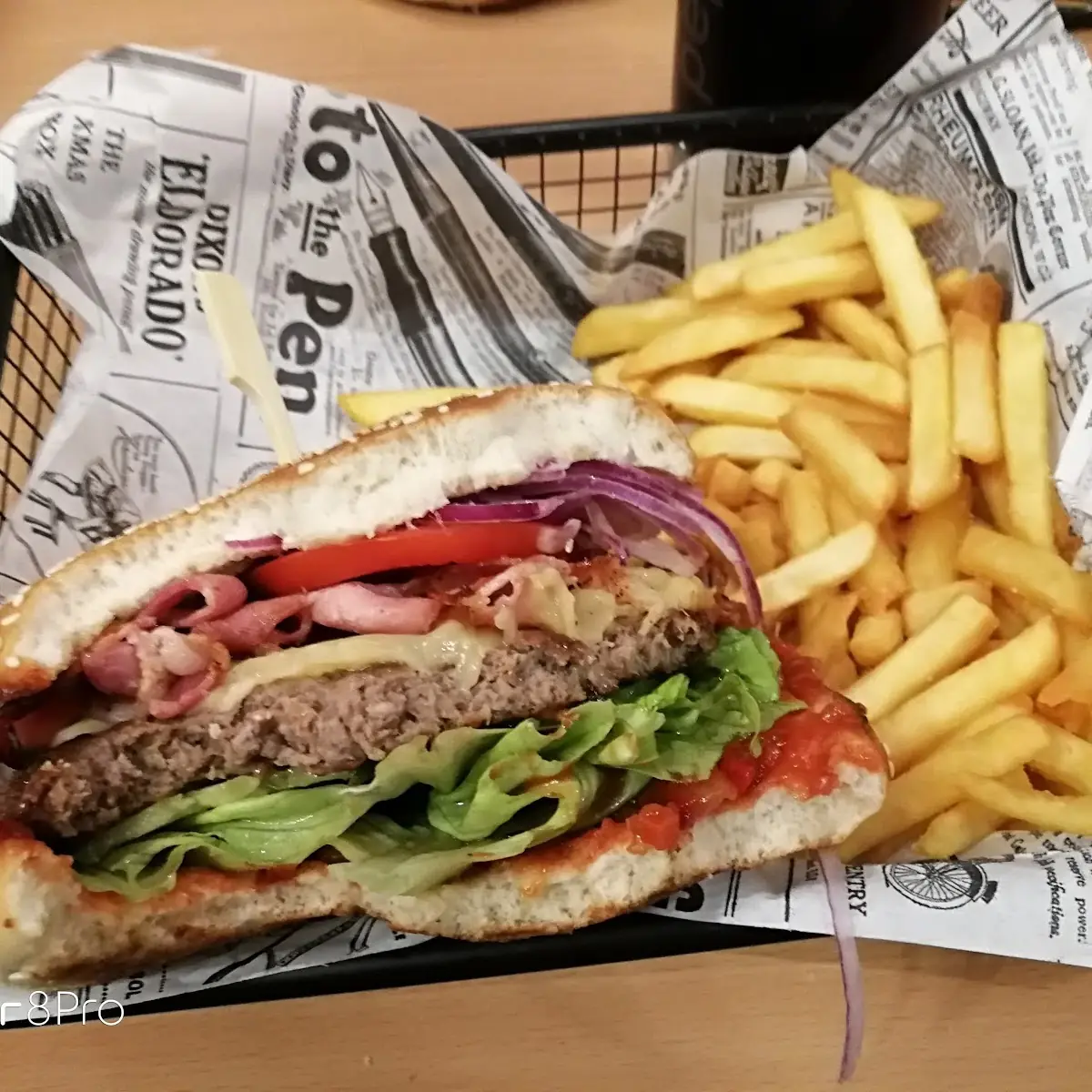 Leckerer Burger