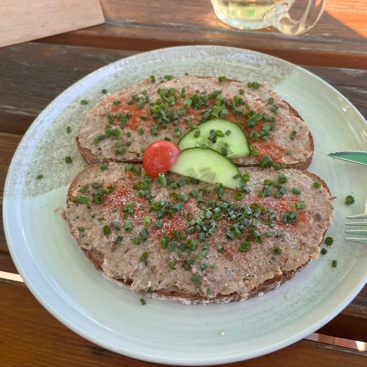 Verhackertes Brot
