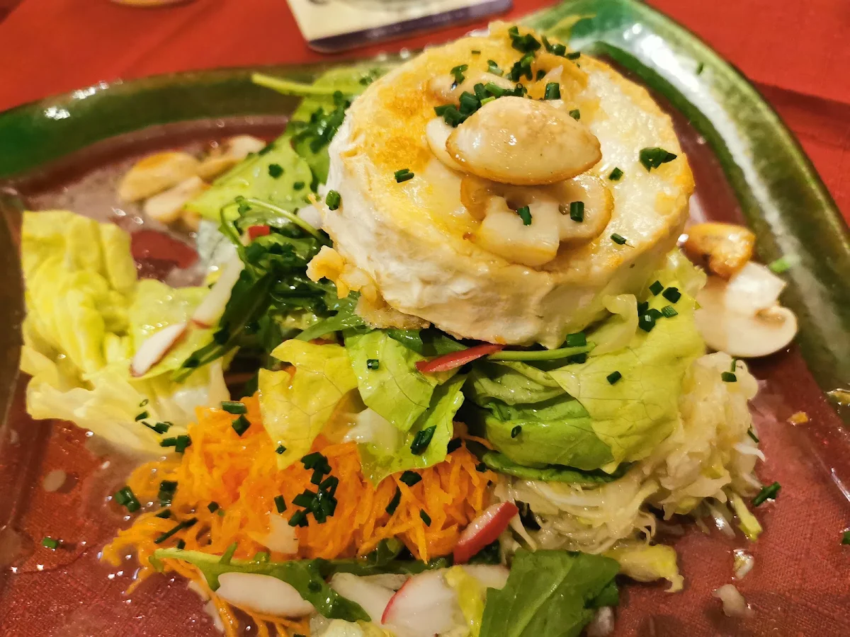 Salat Mit Ziegenkäse