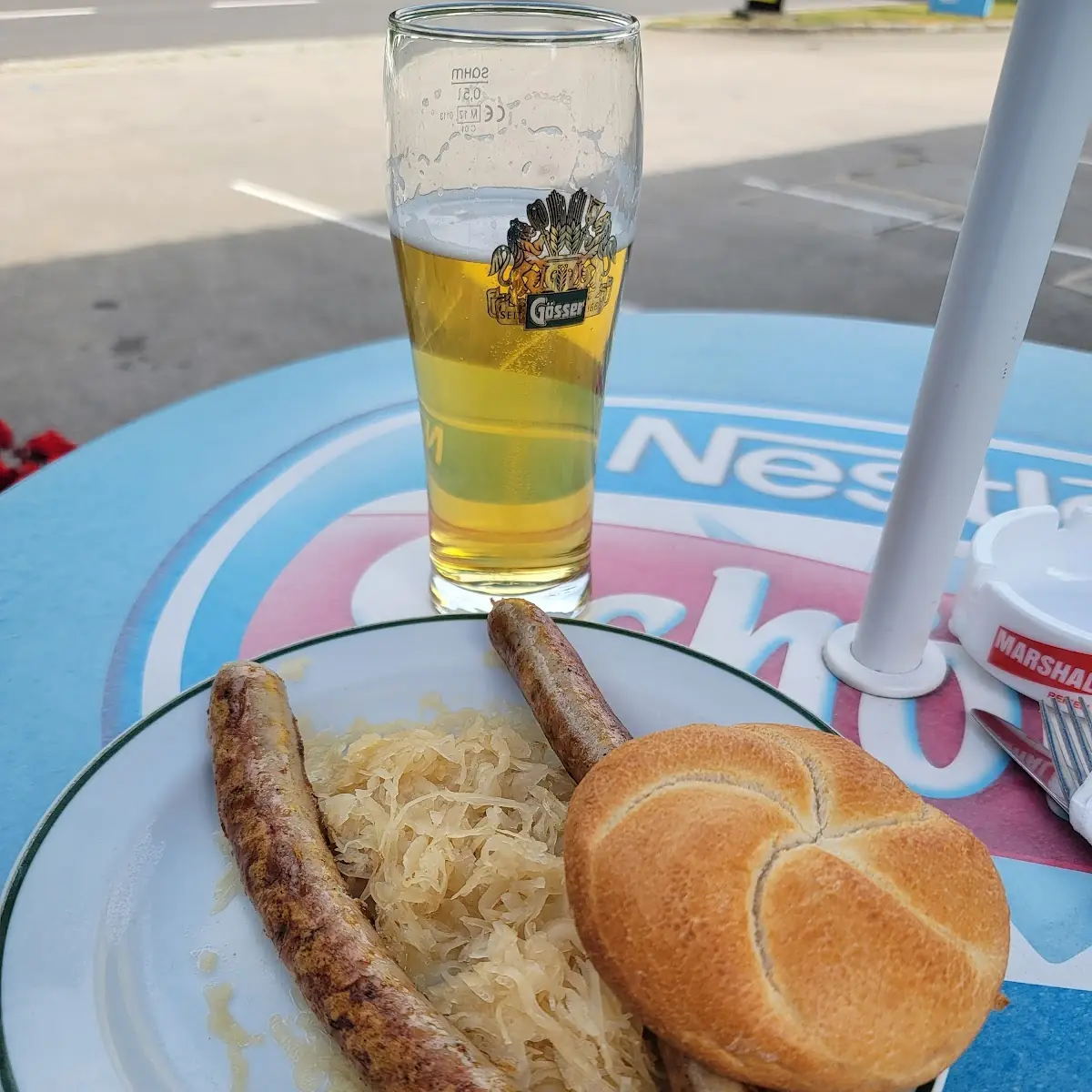 Bratwurst And Sauerkraut