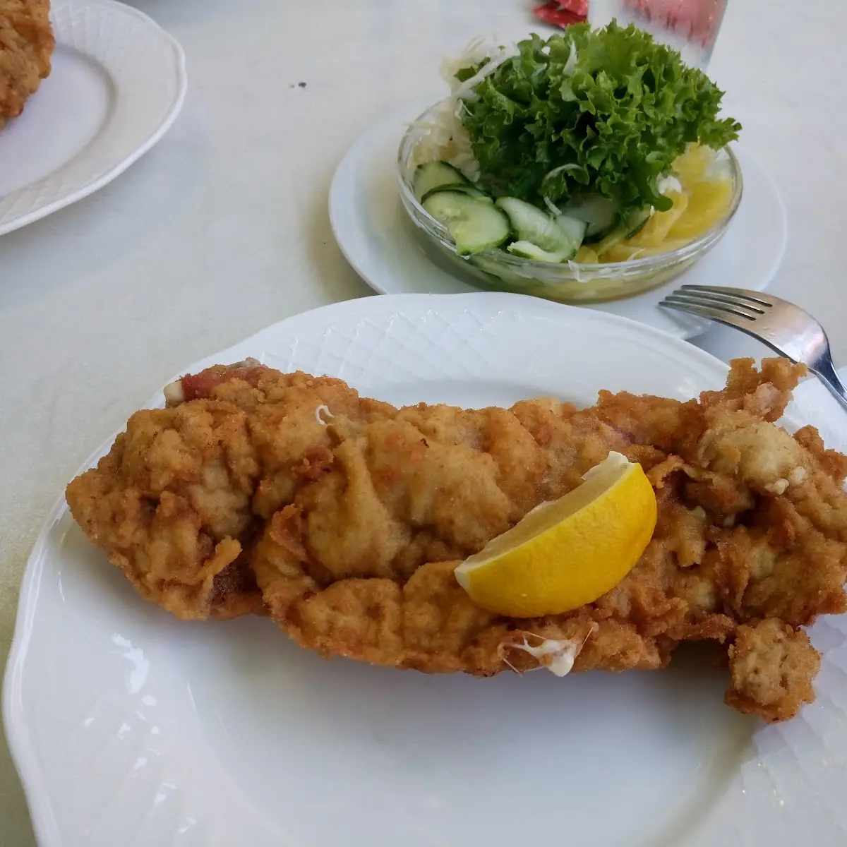 Wiener Schnitzel Mit Salat