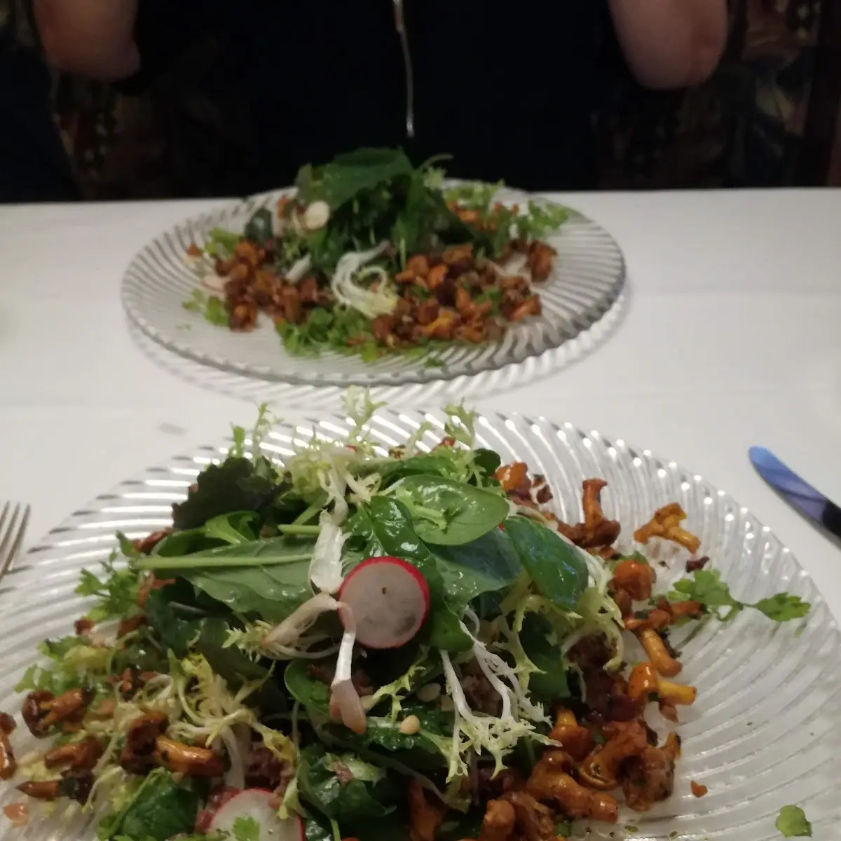 Salat Mit Pilze