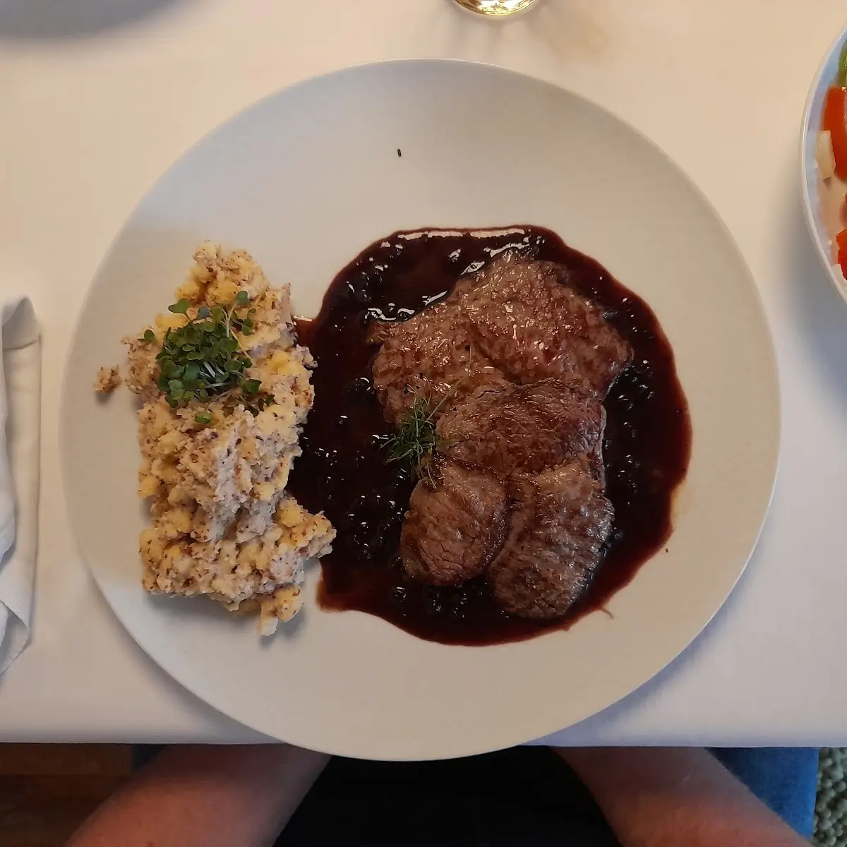 Schnitzel Vom Hirsch Mit Nussspätzle