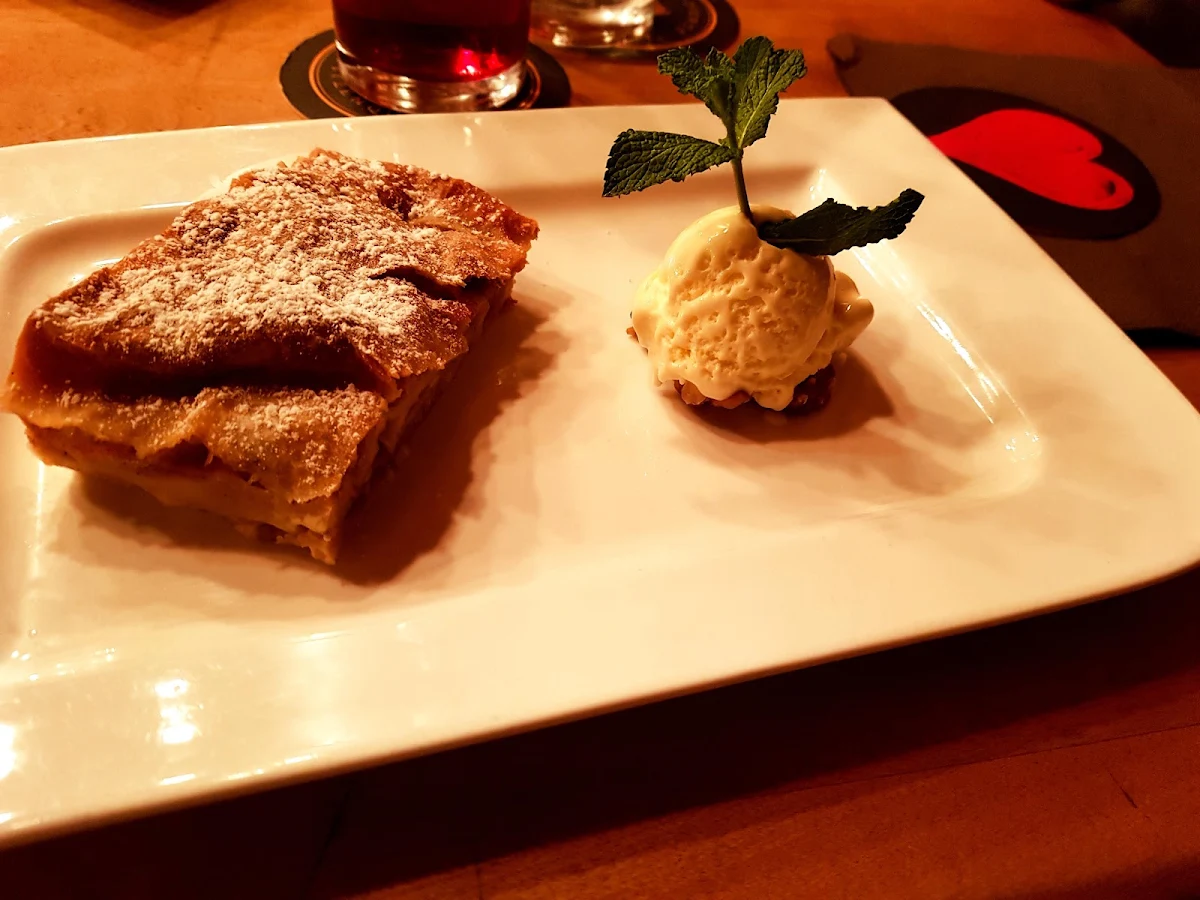 Strudel Con Crema Vaniglia