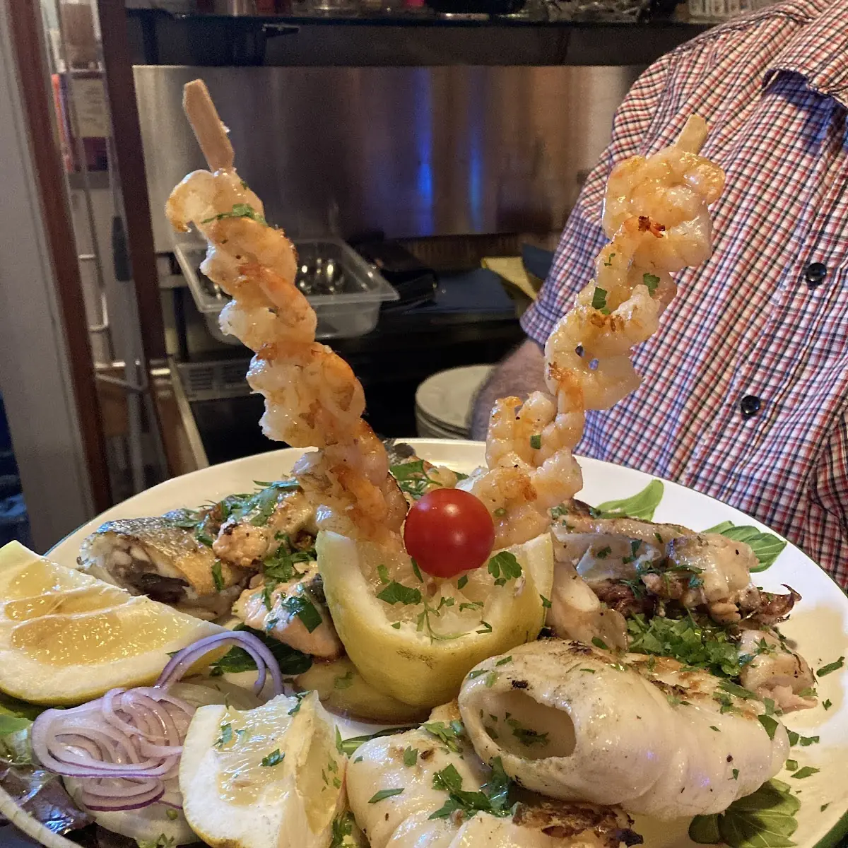 Fisch Platte Mare Nostrum