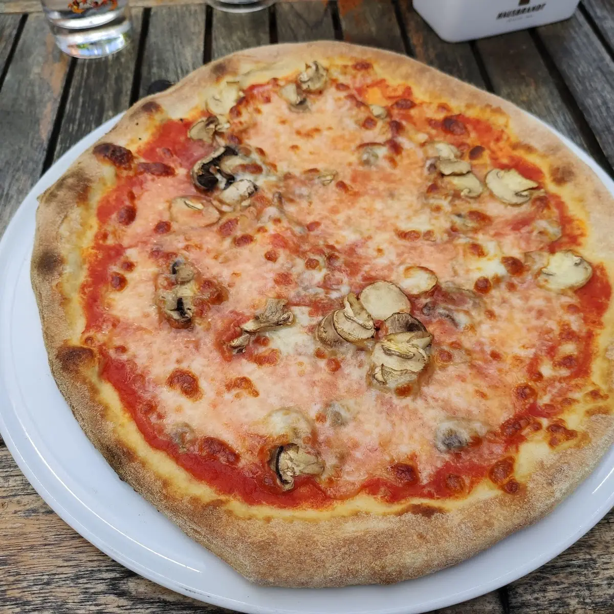 Pizza Mit Garnelen
