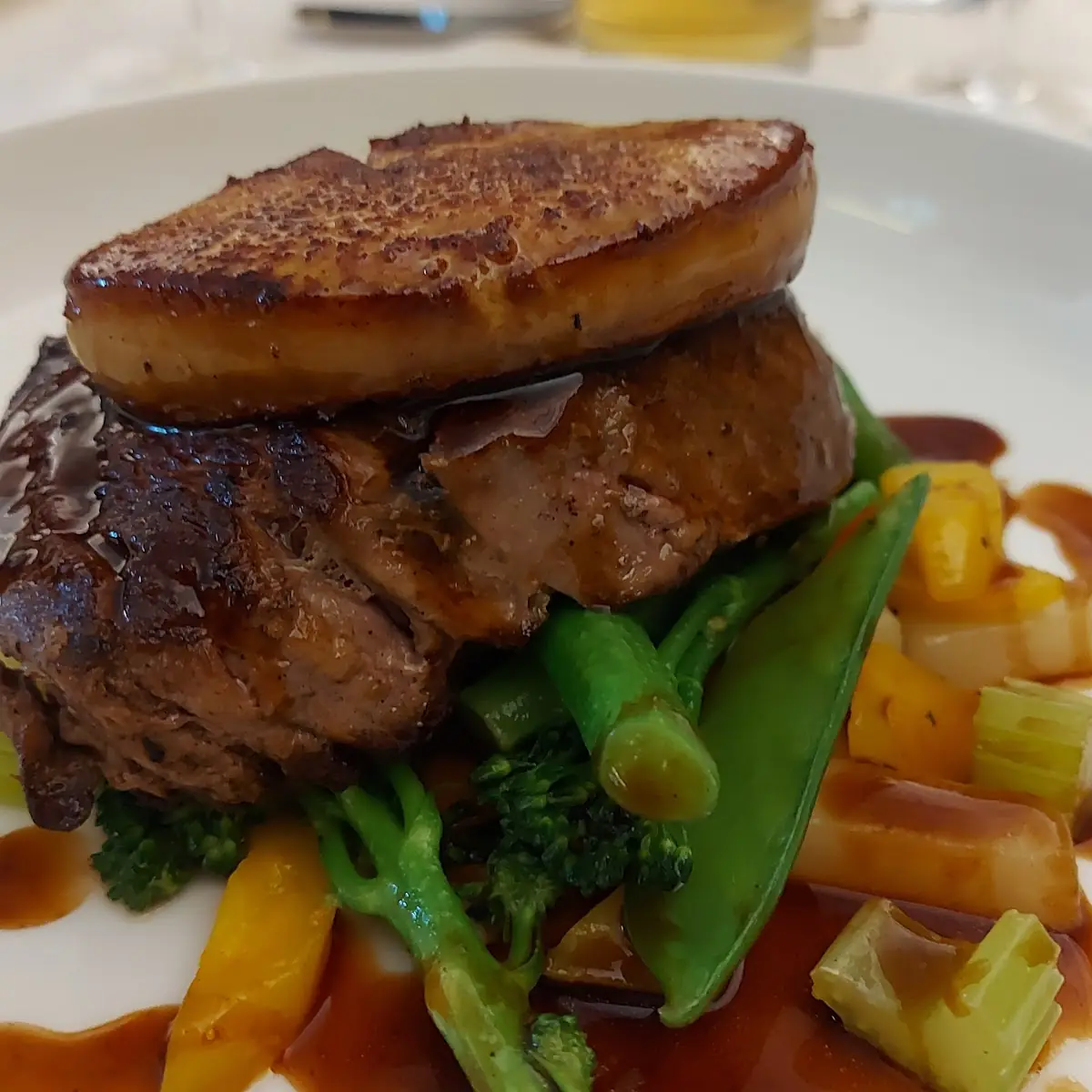 Rinderfiltsteak Rossini, Huber´s im Fischerwirt