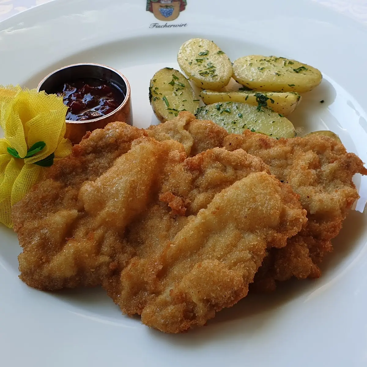 Wiener Schnitzel Vom, Huber´s im Fischerwirt