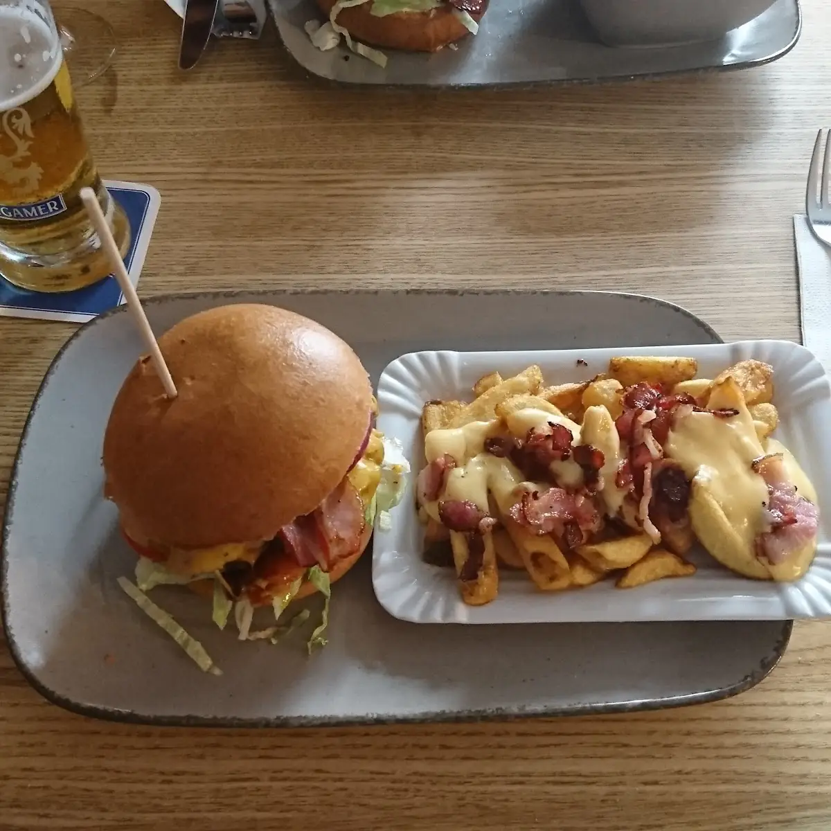 Bacon Burger Cheese Fries