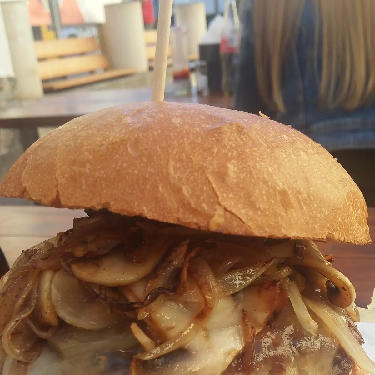 Swiss Chees and Mushrooms