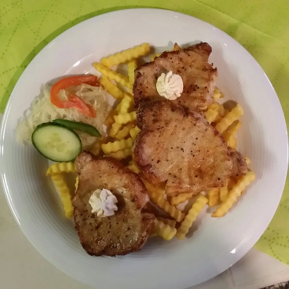 Knoblauchkotelett