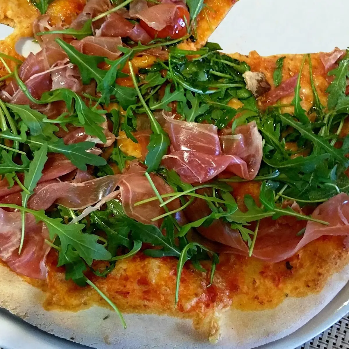 Pizza Mit Fresh-prosciutto