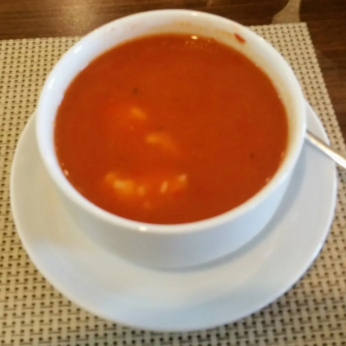 Tomatensuppe Mit Reis