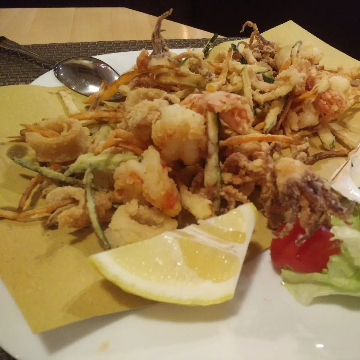 Calamari E Gamberi Fritti