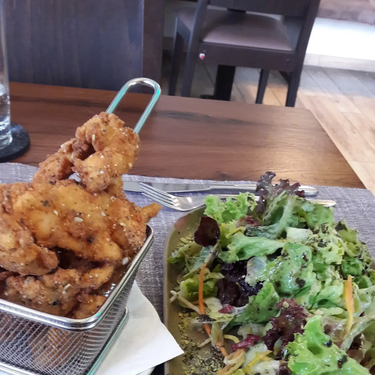 Backhendlsalat