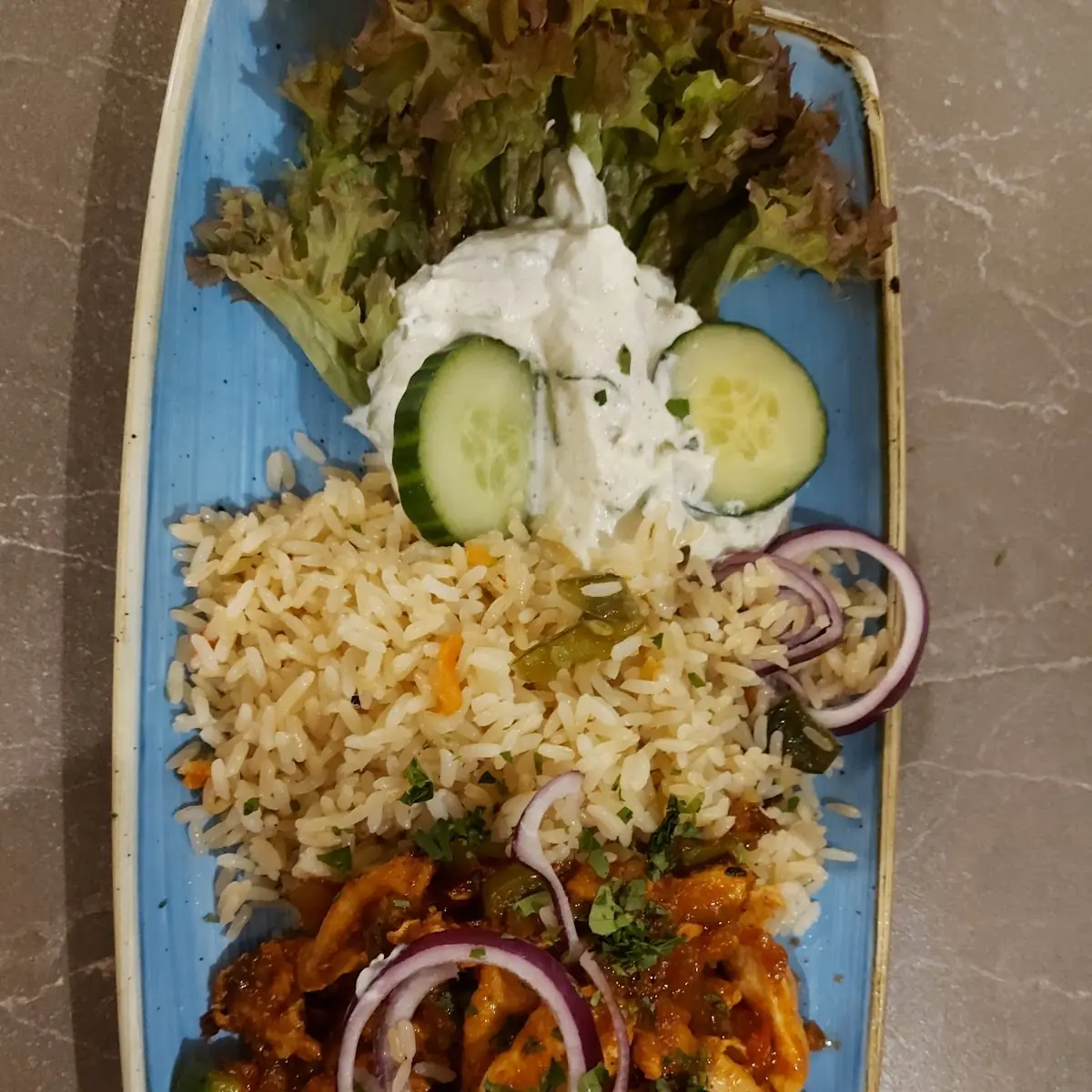 Hühner-gyros
