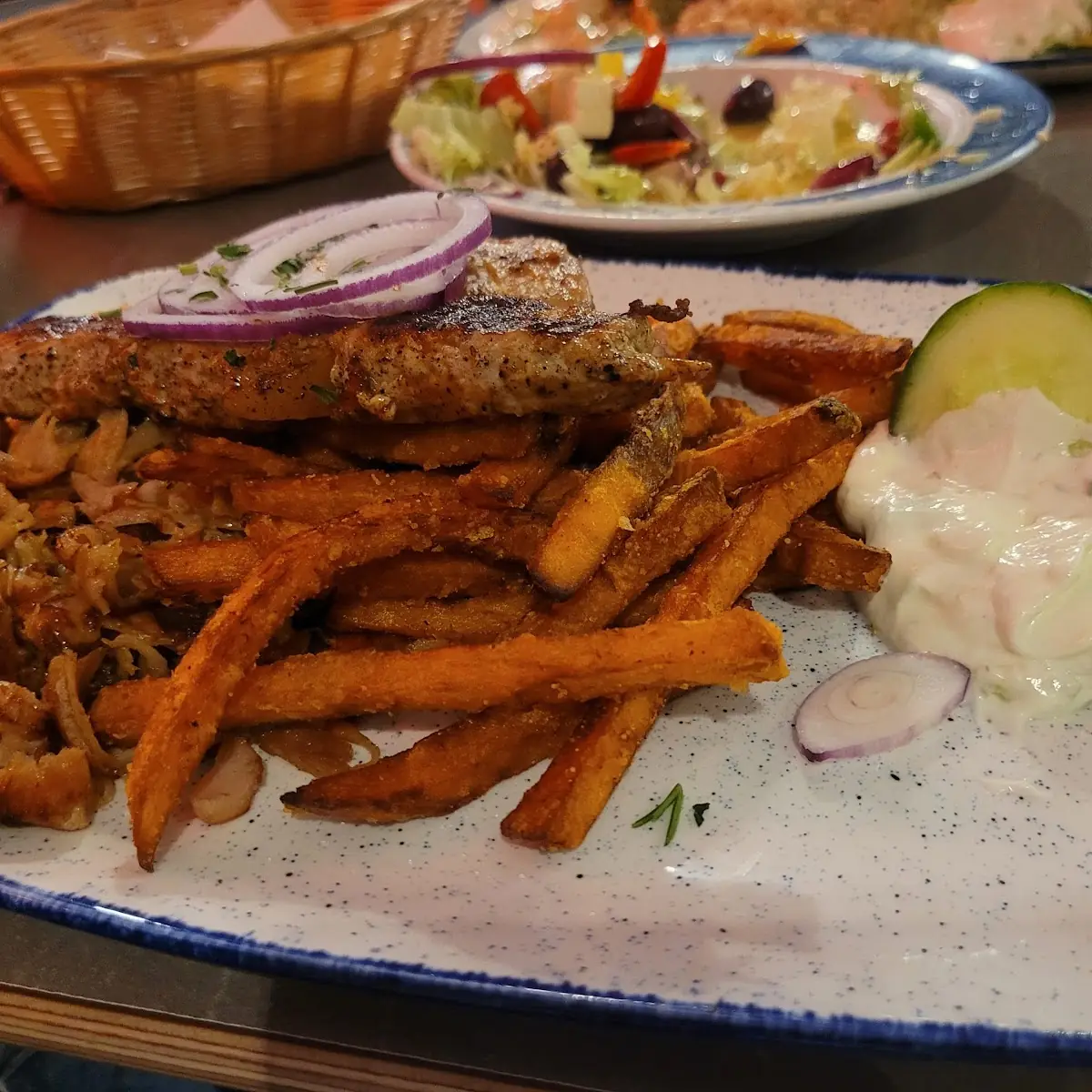 Zanderfilet vom Grill