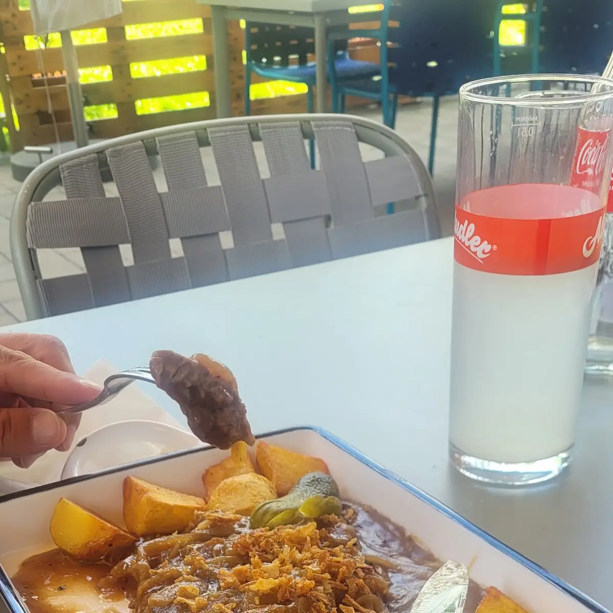 Zwiebelrostbraten Mit Bratkartoffeln